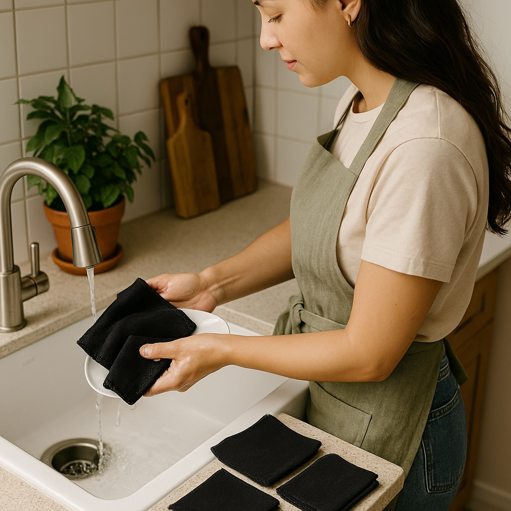 Pure Linen face cloths